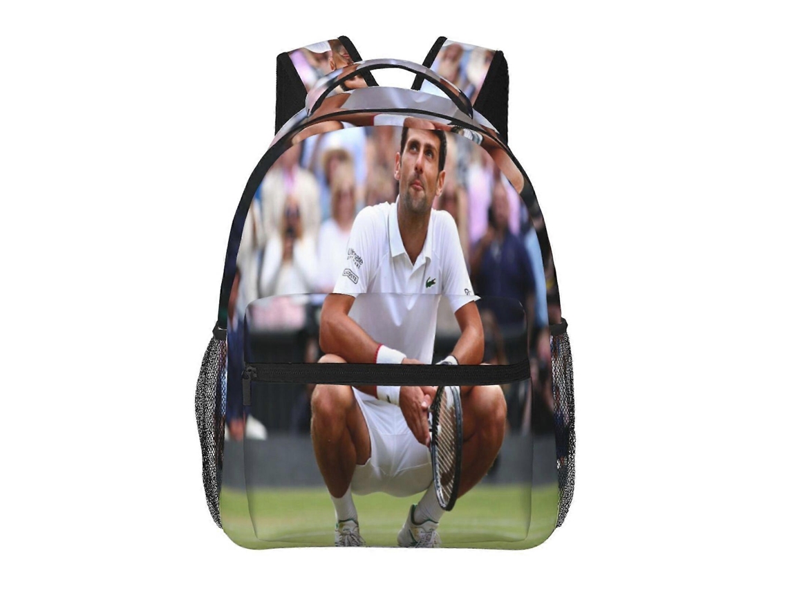 Mochila De Estudante Novak Djokovic F214, Durável E Leve, Com Alça Impermeável E Respirável C214 Olysi Shop