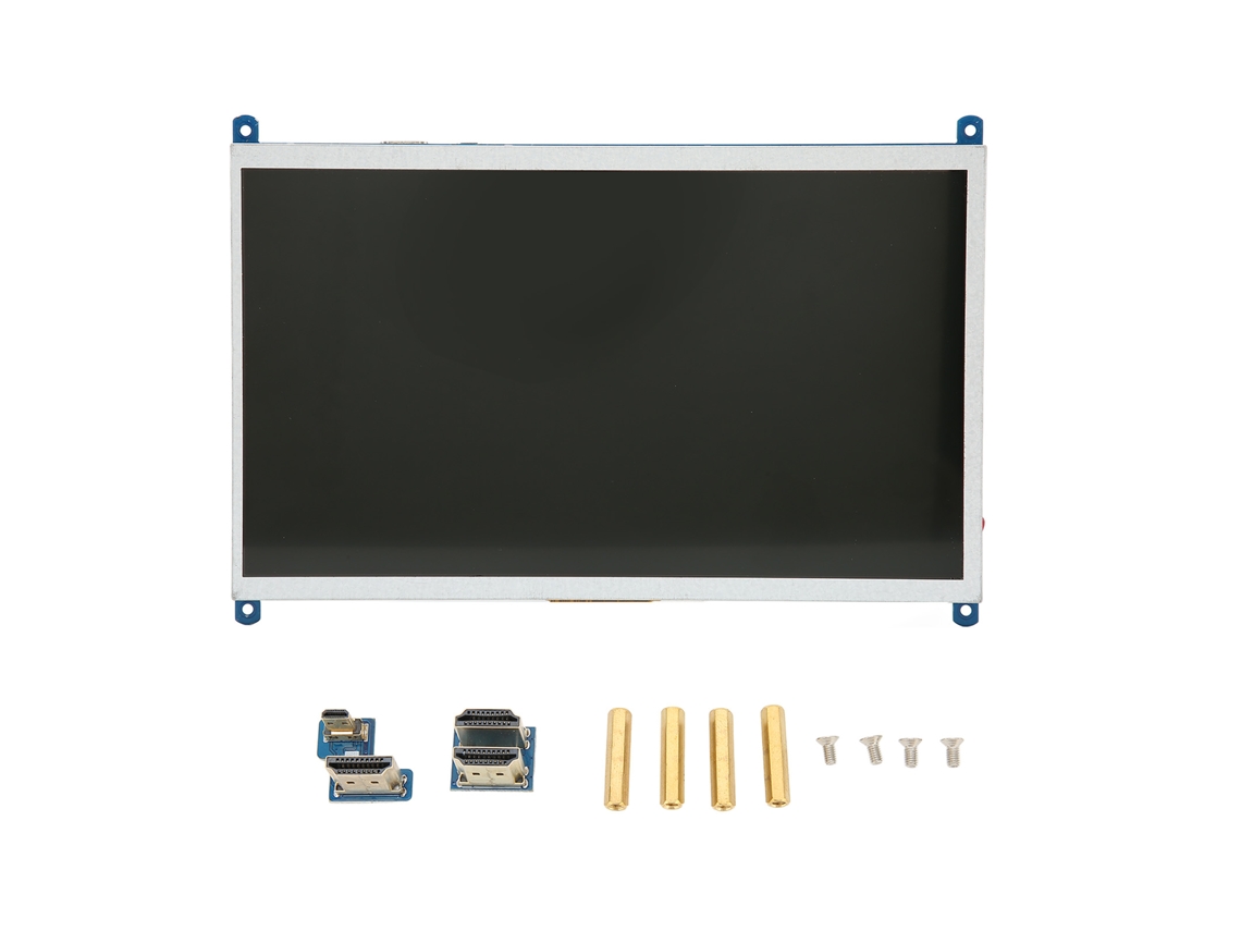 Tela LAXISCREED Hd 1024x600 Compatível com Raspberry Pi