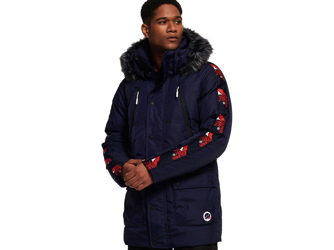Superdry canadian mountain hot sale range down parka