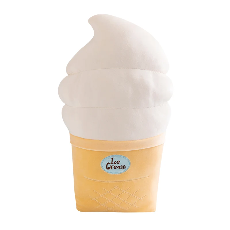 Almofada de Sorvete para Adultos com Suporte Lombar. MDUG (50 Cm, Cor Creme)