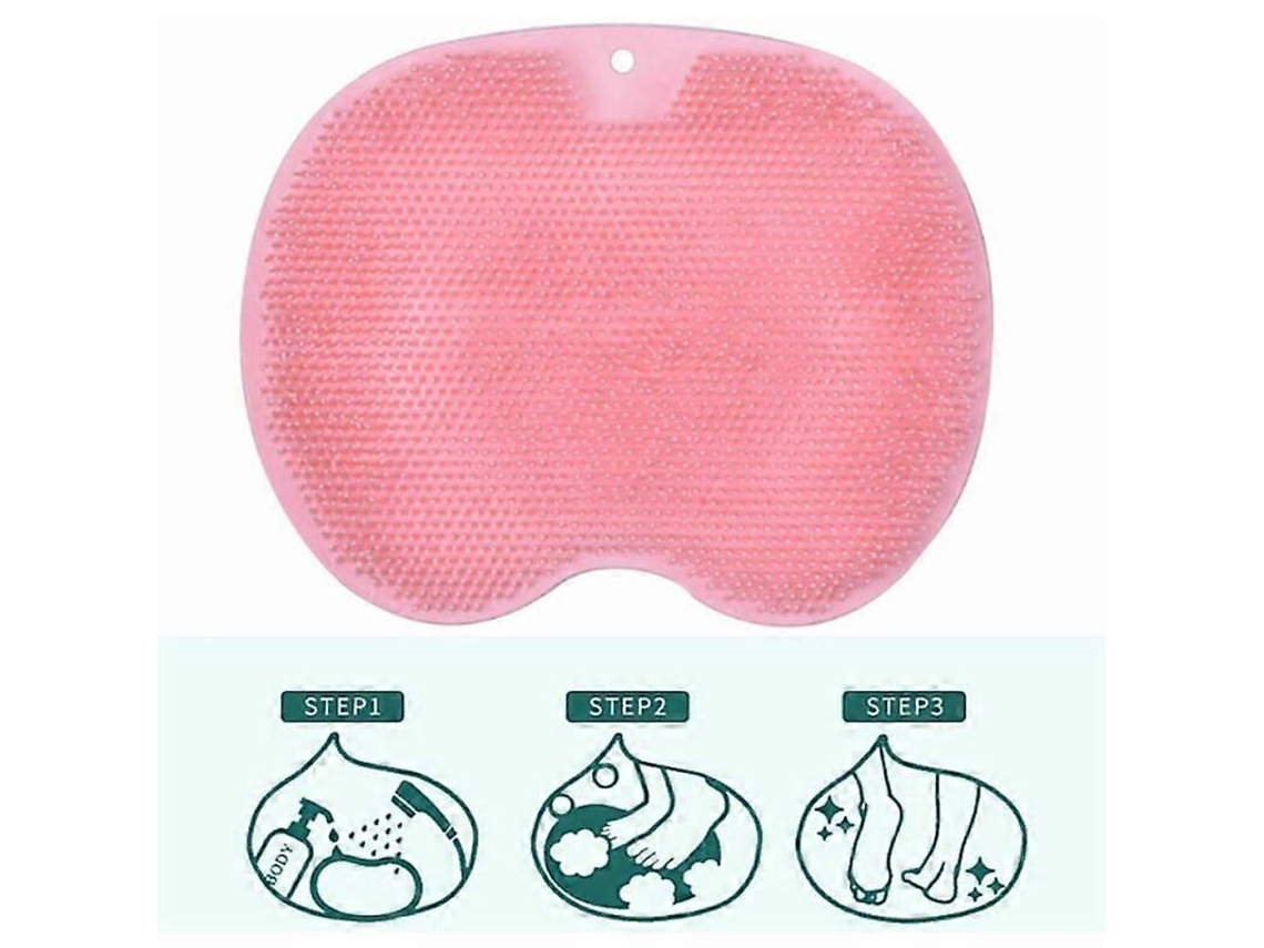Massageador De Pés Para Chuveiro, Escova Limpeza, Antiderrapante, Almofada Massagem Os