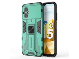Capa Protetora Supersonic À Prova De Choque Em Pc + Tpu Para Xiaomi Poco M5 5g (índia) Com Suporte.