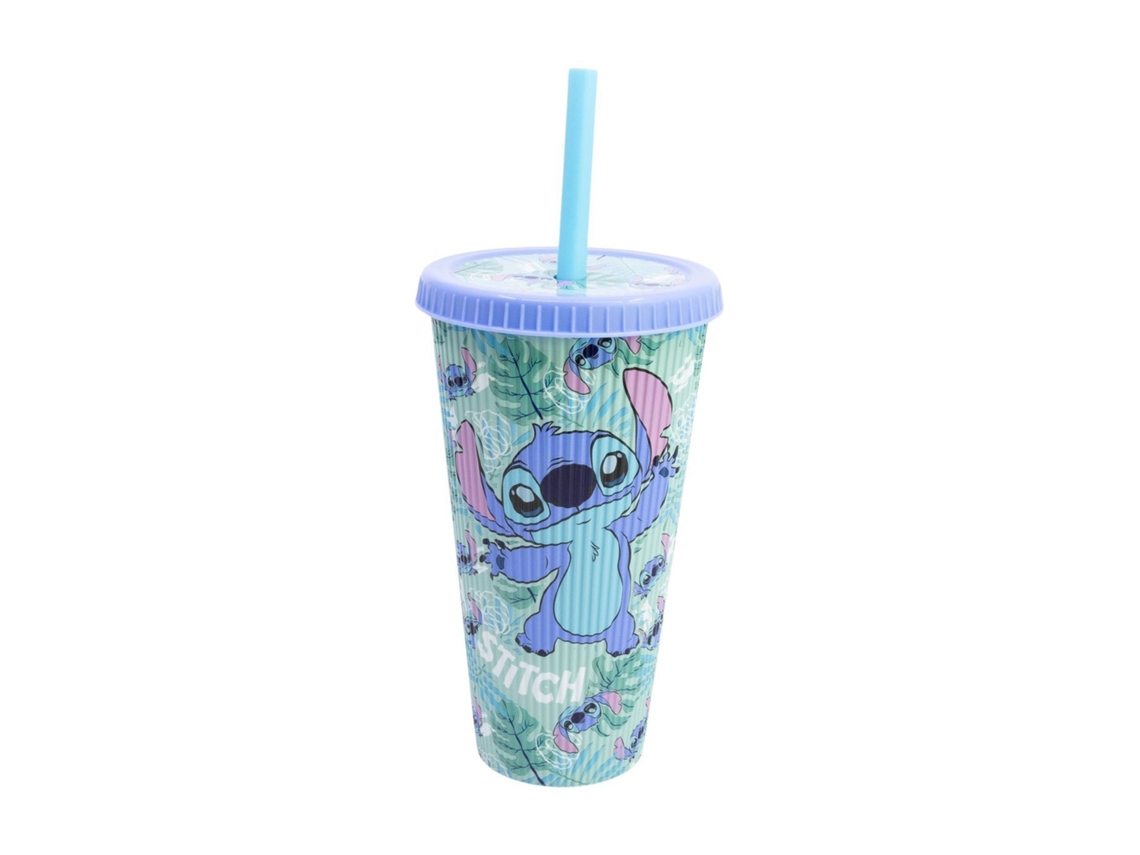 Copo Com Canudo Stitch 790ml Stor
