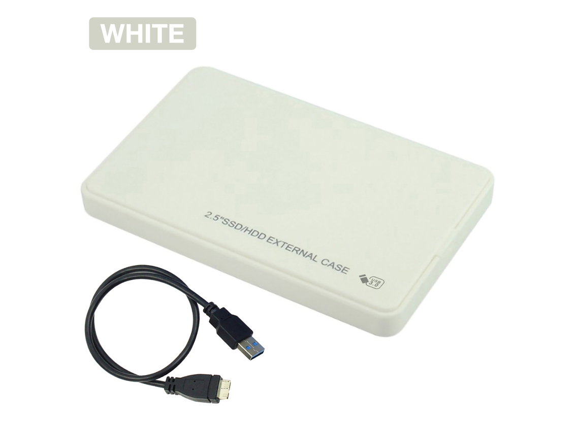 Enclosure De Disco Rígido 2.5 Polegadas Usb3.0 5gbps Sata Hdd Ssd Case Externo Para Notebook Desktop Pc