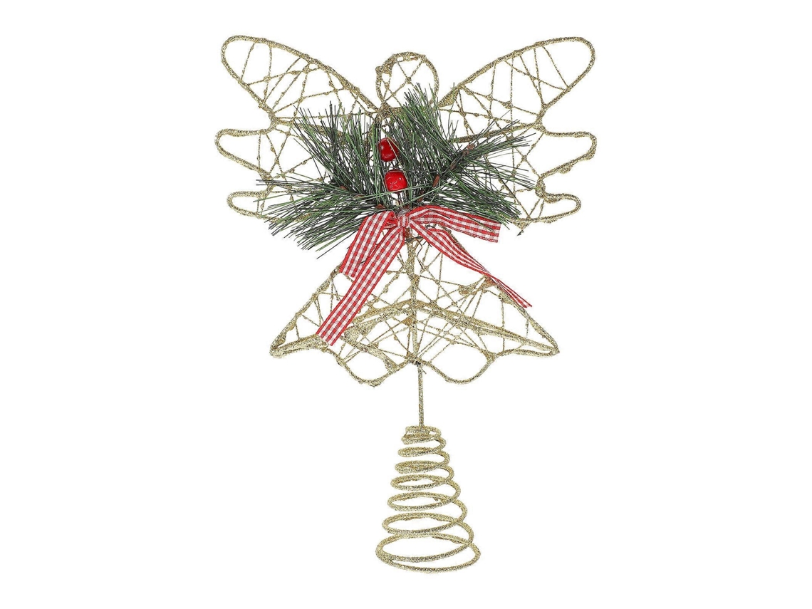 Enfeite De Árvore De Natal Estilo Anjo, Decoração Elegante Para Casa, 26 X 20 Cm, 1 Conjunto Olysi Shop