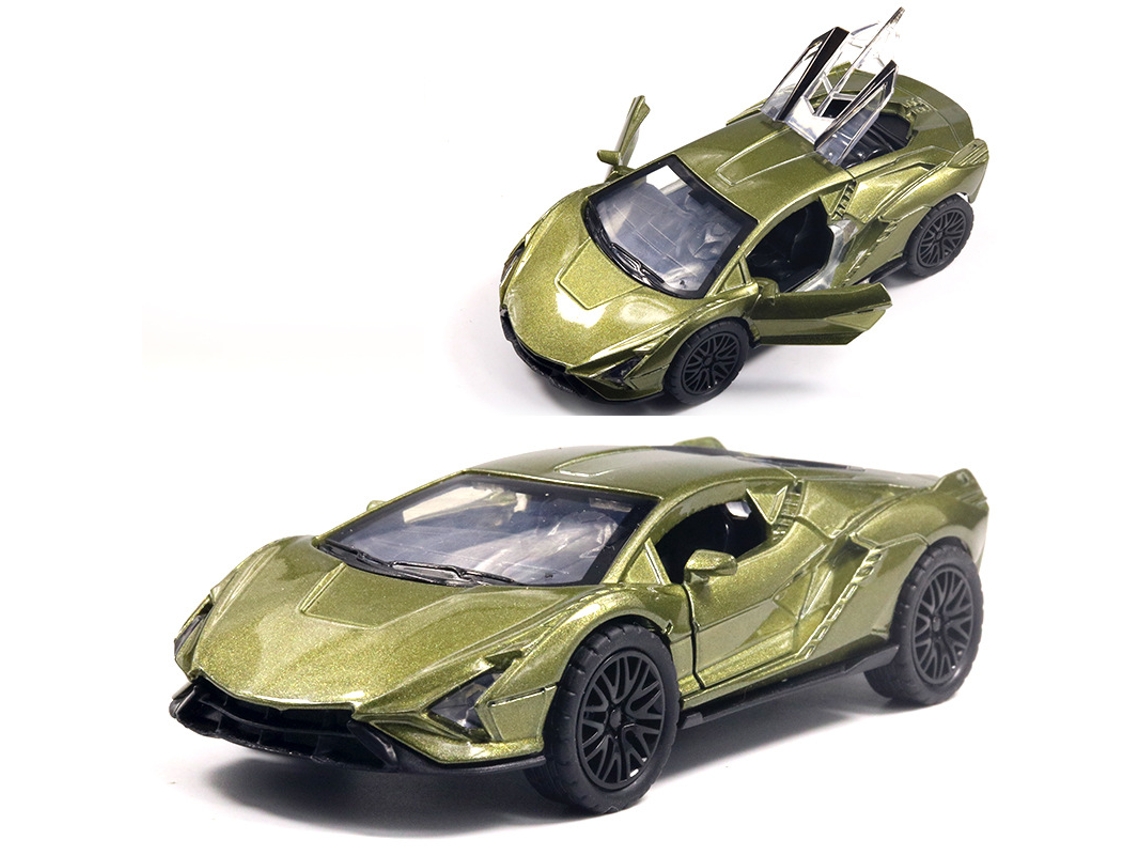 Miniatura de Carro em Escala 1/36, Feita em Metal Fundido, Presente para Crianças. MDUG