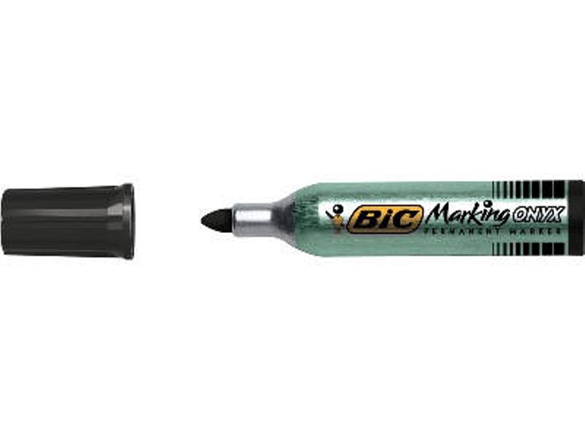 Pack Marcadores Permanentes BIC Marking ONYX 1482 Preto
