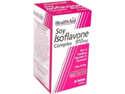 Suplemento Alimentar HEALTH AID Soy Isoflavones (30 comprimidos de 910mg)