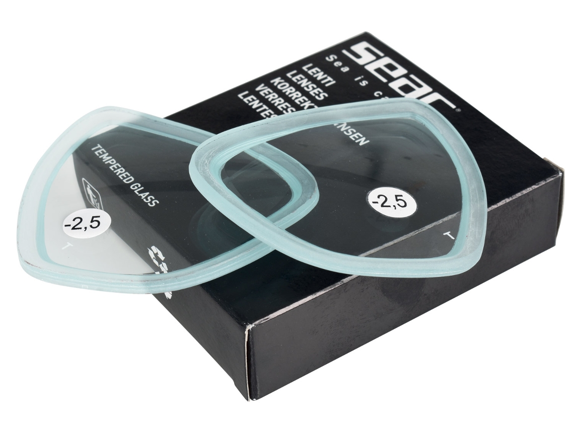 Lentes Graduadas de Mergulho SEACSUB Extreme Óptica (-1.50)