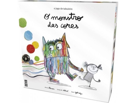 Jogo de Tabuleiro  Monstro das Cores (Português - Idade Mínima: 4)