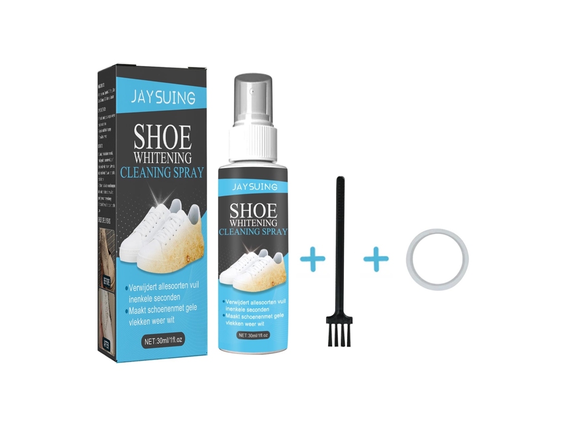 Spray Limpeza Branco Brilhante Sapatos
