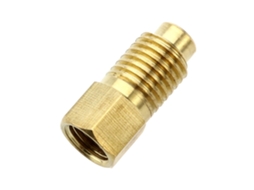 Adaptador De Conector De Ar Condicionado Automotivo R134a De 1/4 Sae Para Rosca De 1/2