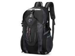Mochila De Caminhada 40l Impermeável E Leve Para Trilhas, Trekking E Viagens, Para Homens, Xf22, Preta