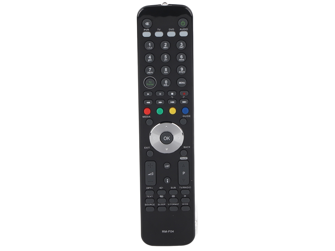 Controle Remoto RCF04 para Hdrfox T2, Freeview 500GB, 1TB CHABERLU