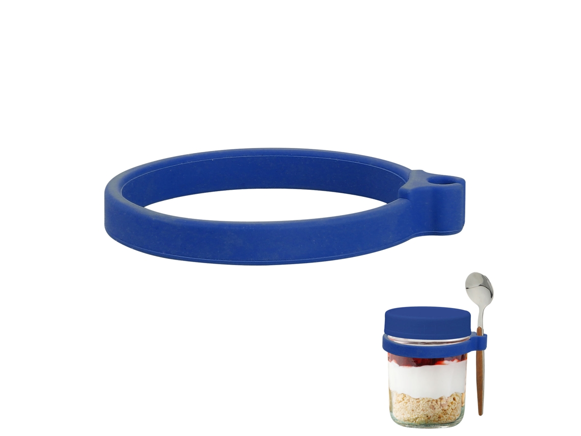 Tampa de Silicone Azul Jarros 86 8.3 8.6cm LAXISCREED