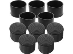 Conjunto De 10 Tampas Redondas Borracha Para Parafusos E Porcas, Em Pvc, Para Uso Interno E Externo