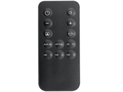 Controle Remoto De Substituição Para O Sistema De Som Jbl Cinema Sb400, Compatível Com O Controlador Sb200 De 60 Watts E O Sb100.