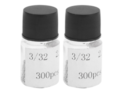 Laxiscreed Esferas De Aço Para Rolamentos De Bicicleta 3/32 Polegadas De Alta Durabilidade