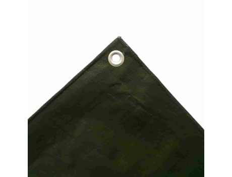 Lona verde 10x20m 210g/m² à prova d'água e resistente para uso externo da Boni Shop