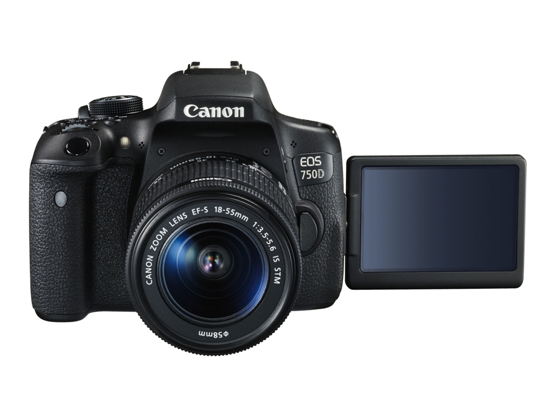 Máquina Fotográfica Reflex CANON EOS 750D (APS-C)