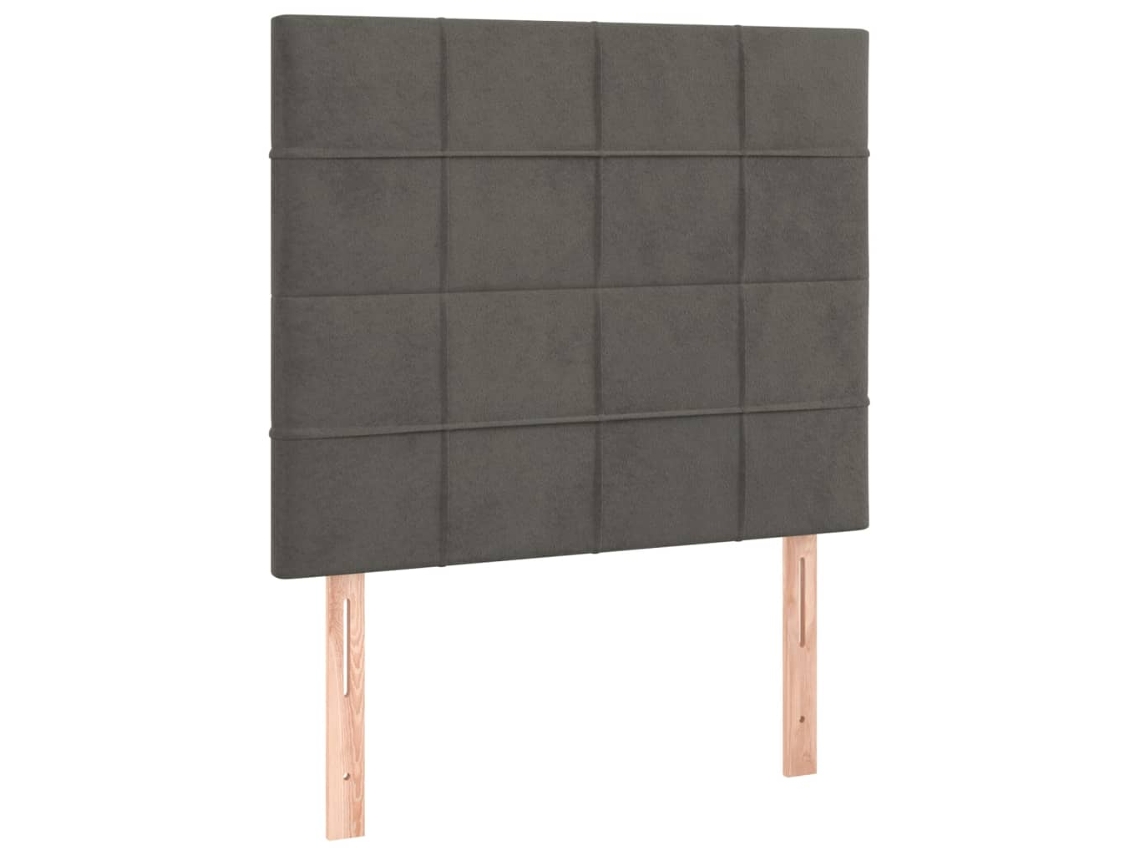 Headboard, Headboards Vidaxl Cinzeto Veludo (80 Cm)