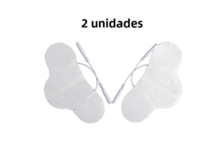 Adesivo de Silicone Ems, Eletrodo Autoadesivo para Ems no Pescoço, Tamanho 6,5*13 Cm MDUG (2 Unidades)