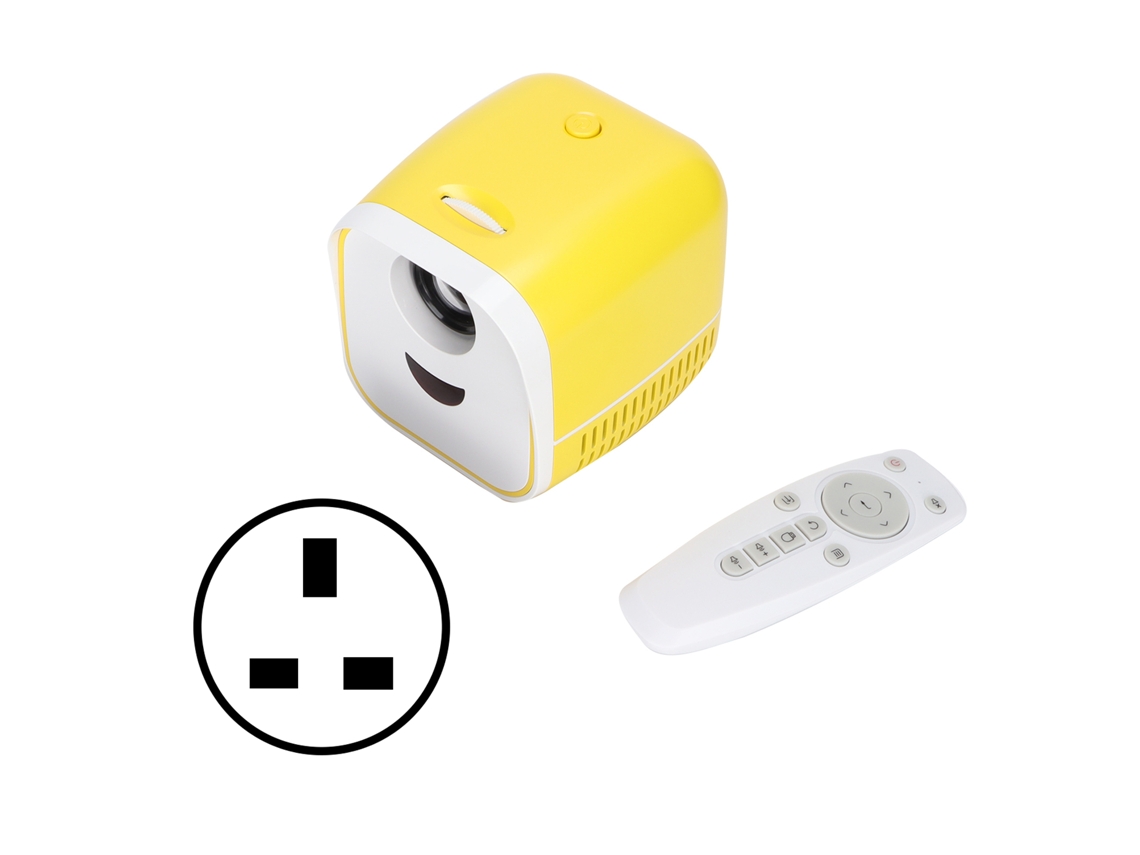 Projetor Led Hd Portátil LAXISCREED com Hdmi Cartão de Memória