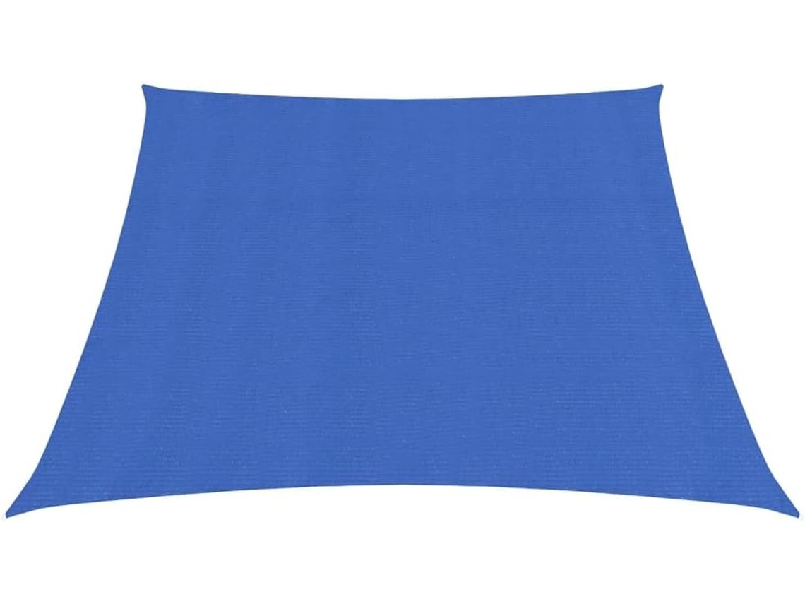 Vela De Sombra Azul Para Pátio, Terraço Com Proteção Uv Impermeável