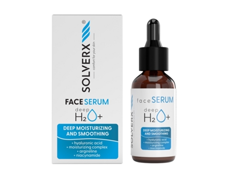 Advanced Hydrating Serum H2o 30ml For Deep Skin Moisture Solverx