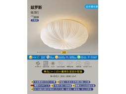 Laxiscreed Plafón De Living Com Luz De Espectro Completo, Regulação E Compatível Com Assistentes De Voz