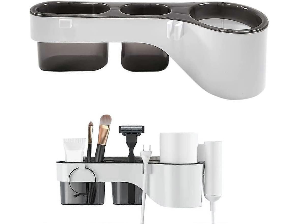 Suporte de Parede para Secador Cabelo, Organizador Adesivo Cabelo Banheiro. GOKOCO
