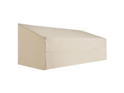 Capa Impermeável Biege para Banco de 3 Lugares 218x111x101 Cm Capa para Sofá Ou Móveis de Jardim Ge