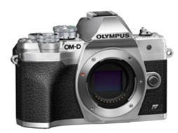 Máquina fotográfica OM SYSTEM E‑M10 Mark IV + 14-150mm (Live MOS - Prateado)