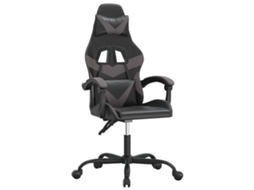 Gaming Chair, Gaming Chairs Vidaxl Cinzeto Couro Artificial