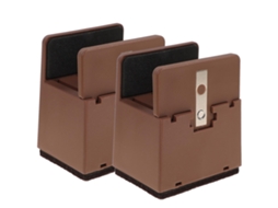 2 Peças Elevadores De Cama Elevadores De Móveis Ajustáveis ​​elevadores De Mesa Elevadores De Perna De Mesa Slowmoose