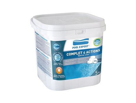 Cloro Multifuncion Sin Sulfato Cobre Tabletas 250 Gr POOL EXPERT