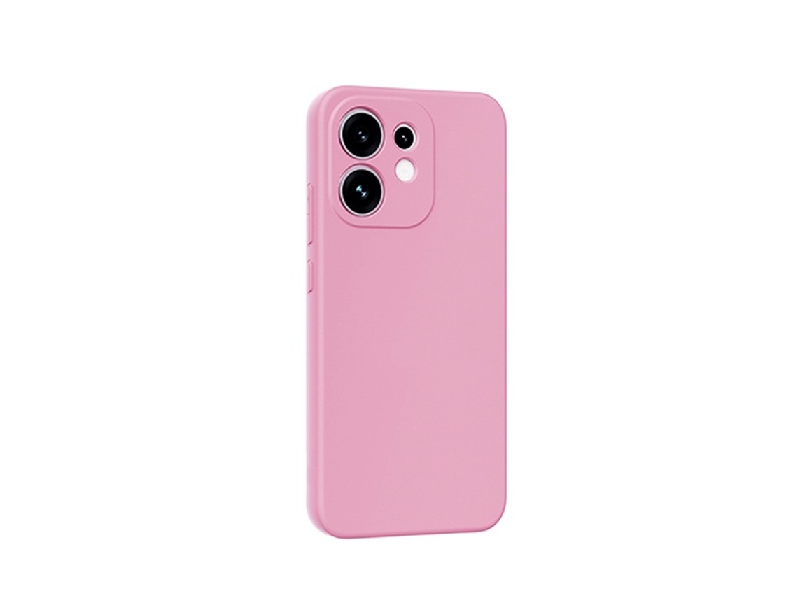 Capa Proteção Silicone Gift4me Para Oppo Reno16 - Rosa