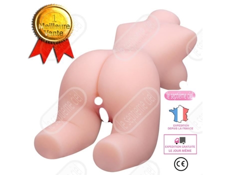 Lsc® Boneca Inflável Sólida De Médio Comprimento, Bunda Grande, Modelo Invertido, Dispositivo De Masturbação, Sensação De Pele Realista, Produtos