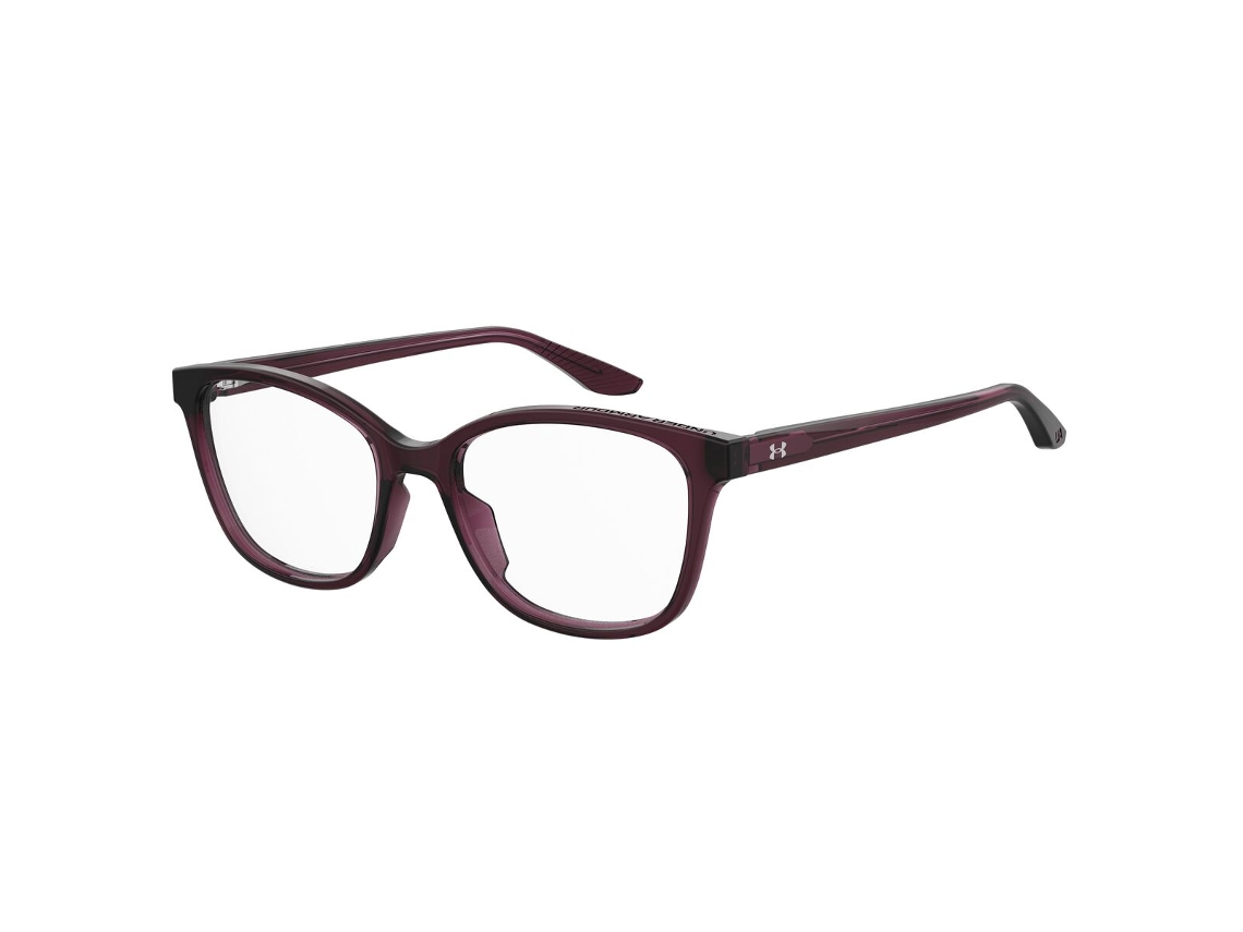 Armação de óculos de grau Under Armour UA-5013-YKZF217 feminina (vermelha - acetato - Ø 52 mm)