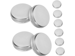 Conjunto De 10 Tampões De Aço Inoxidável Para Pias E Ralos, À Prova D'água.
