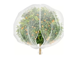 Rede De Proteção Contra Insetos Para Árvores Frutíferas (1,2 × 1,8 M) – Com Zíper – Rede Protetora Para Plantas De Jardim