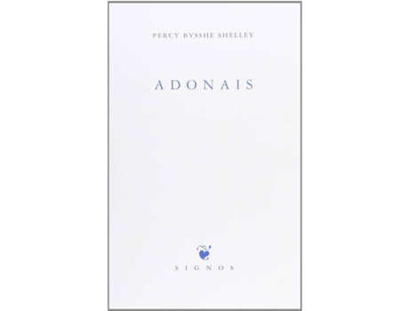 Livro Adonais de Percy Bysshe Shelley (Espanhol)