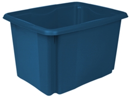 Caixa de Armazenamento Keeper Emil Eco 30 Litros Azul KEEEPER