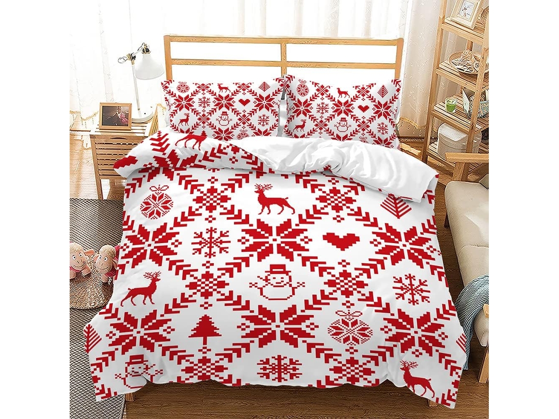 Capa de Edredom Decoração Quarto em Microfibra Fronha 220x240cm