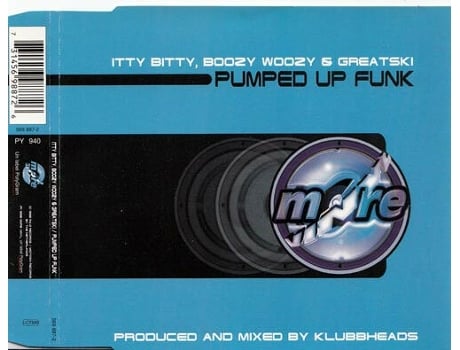 Cd Pumped Up Funk Motor Music, Urban Tracks