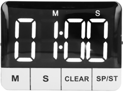 Temporizador Digital Led Com Contagem Regressiva E Luz De Fundo Para