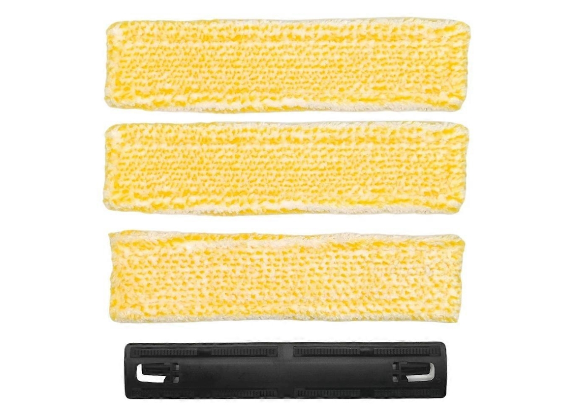 Kit Com 4 Adesivos De Nylon Para Borrifador E Almofadas Para Vidros Para Lavadoras Karcher Wv1, Wv2, Wv5 E Wv7 - Peças De Reposição Para Limpez_glo
