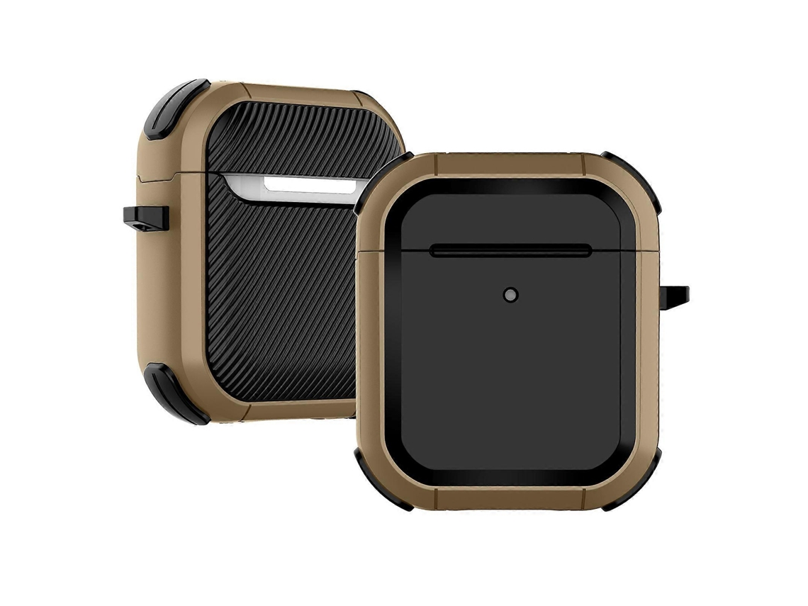 Camada protetora de TPU resistente a impactos e à prova de choque para fones de ouvido sem fio AirPods 1/2 GIECY