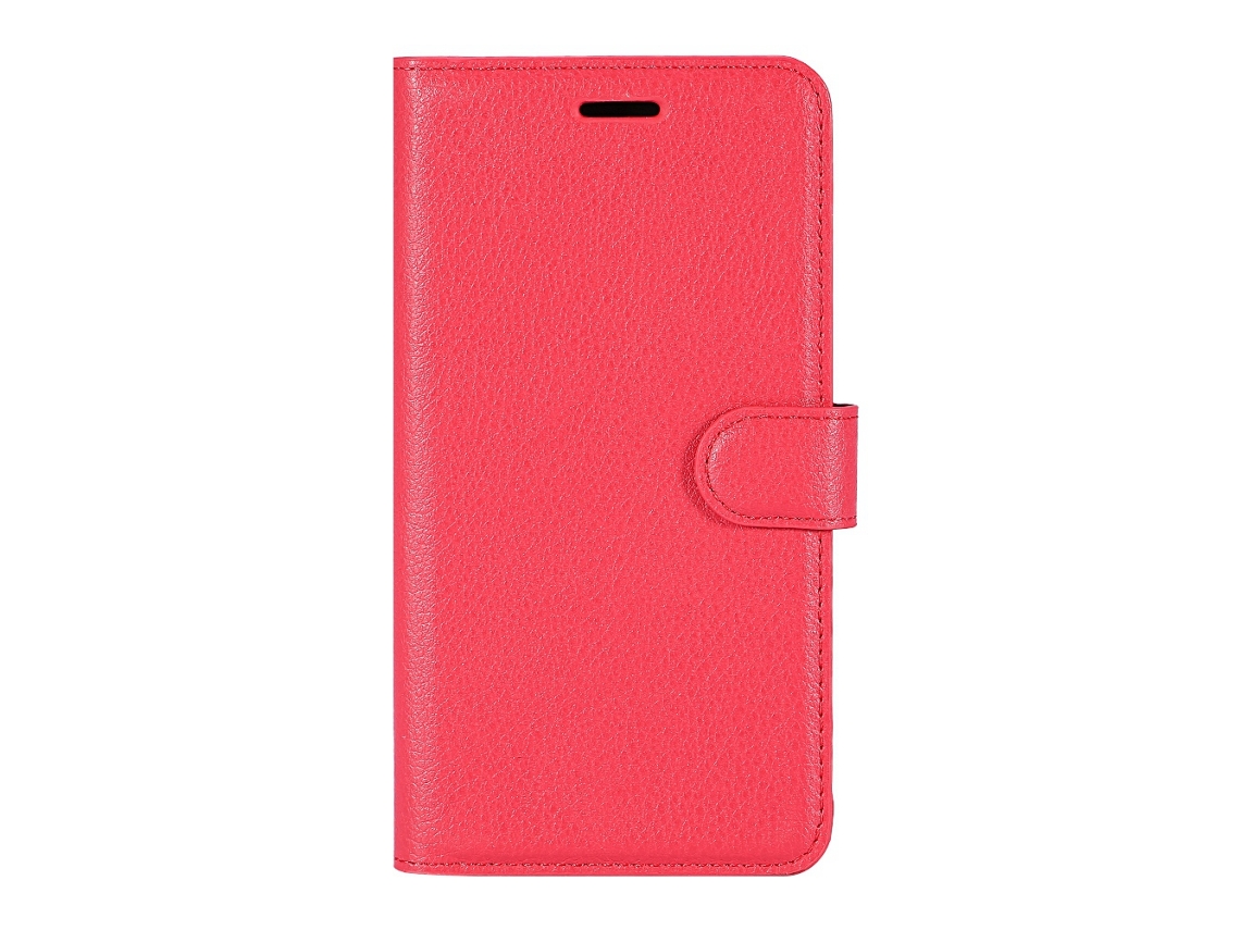 Capa Xiaomi Note 4x LAXISCREED Estojo com Suporte Vermelho