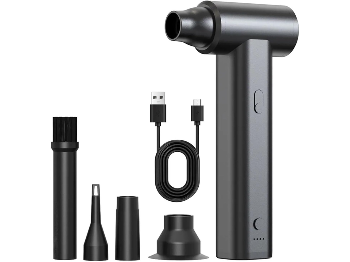 Aspirador de Pó 2 em 1, 120.000 Rpm, Recarregável Via Usb, para Computador. SFUSHOS